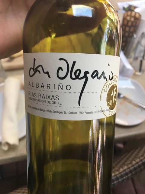 Don Olegario - Rías Baixas Albariño - 2015