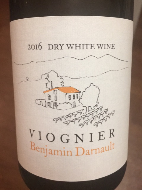 Benjamin Darnault - Viognier Dry - 2016