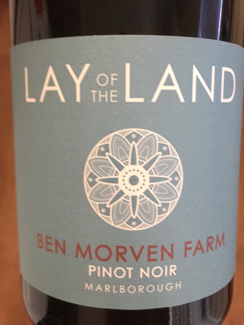 Lay of the Land - Ben Morven Farm Pinot Noir - 2015