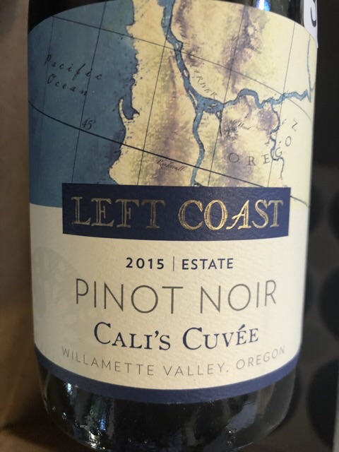 Left Coast Cellars - Cali's Cuvée Pinot Noir - 2015