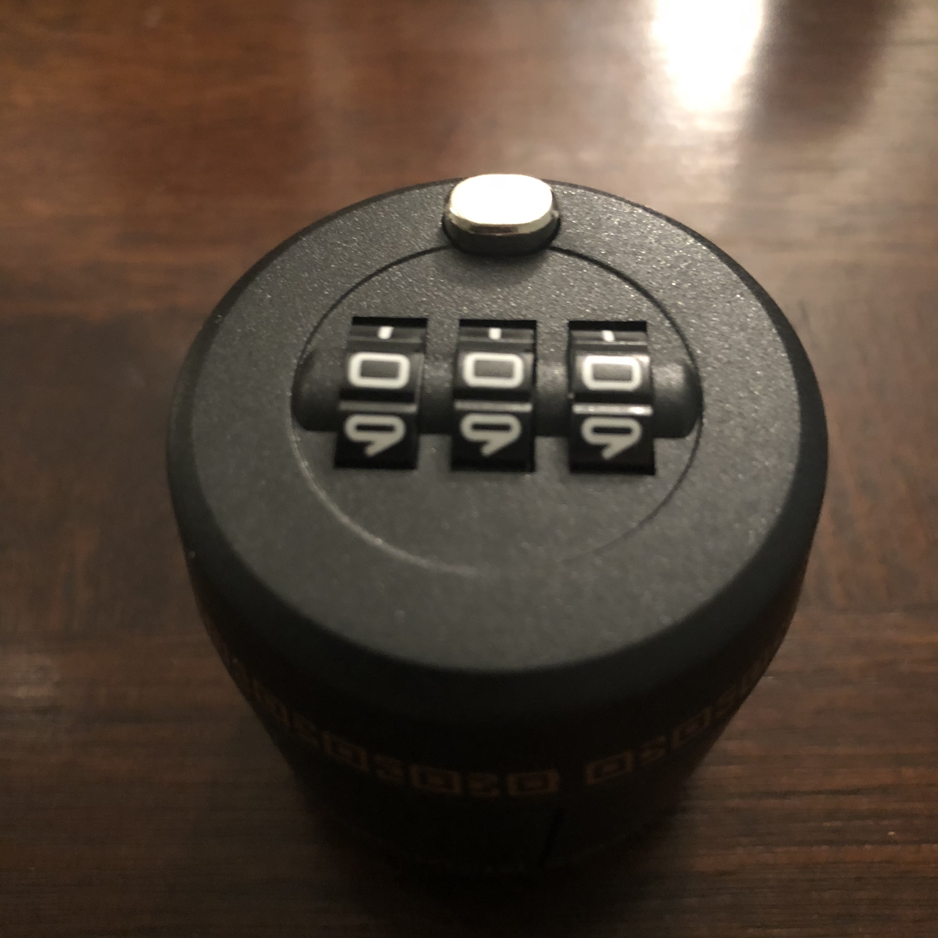 Combination Lock for Wine Bottle Top Stopper by Voberry