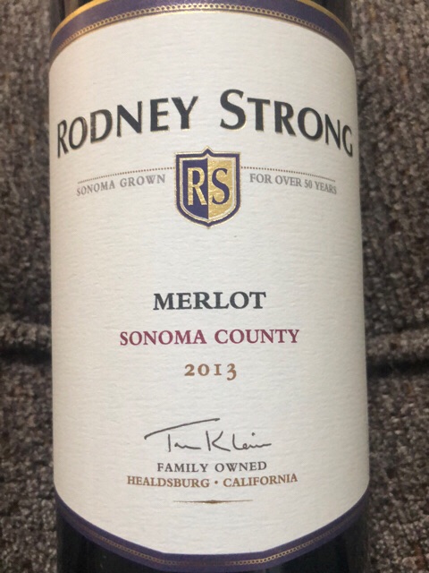 Rodney Strong - Merlot - 2013