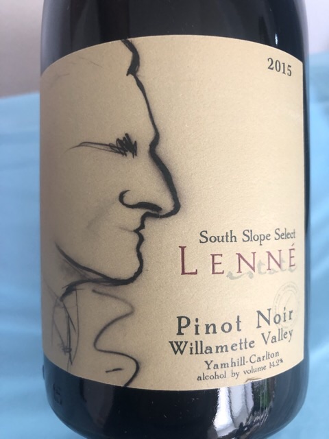 Lenné - South Slope Select Pinot Noir - 2015