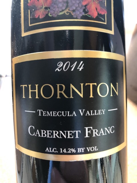 Thornton - Cabernet Franc - 2014