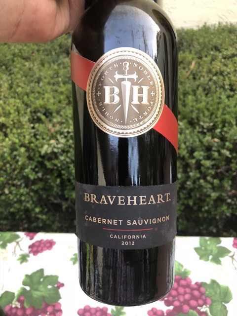 Braveheart - Cabernet Sauvignon - 2012