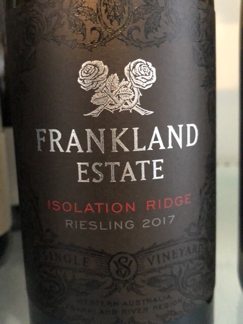 Frankland Estate - Isolation Ridge Vineyard Riesling - 2017
