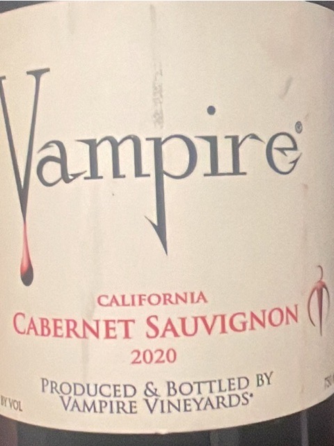 Vampire - Cabernet Sauvignon - 2020