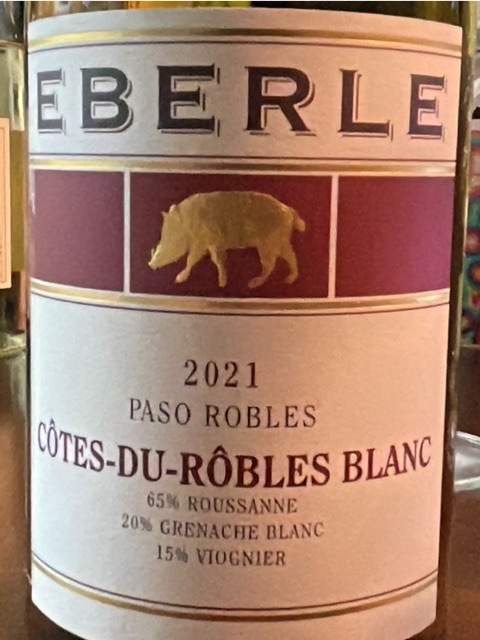 Eberle - Côtes-du-Rôbles Blanc - 2021