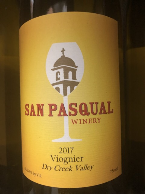 San Pasqual Winery - Viognier - 2017