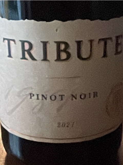 Tribute - Pinot Noir - 2021
