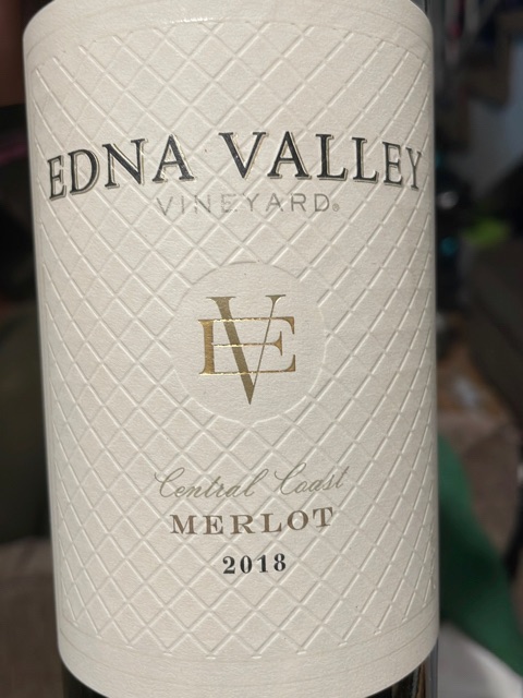 Edna Valley Vineyard - Merlot - 2018