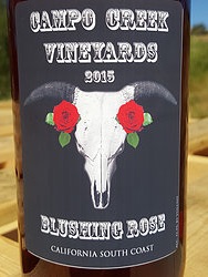 Campo Creek Vineyards - Blushing Rosé - 2015