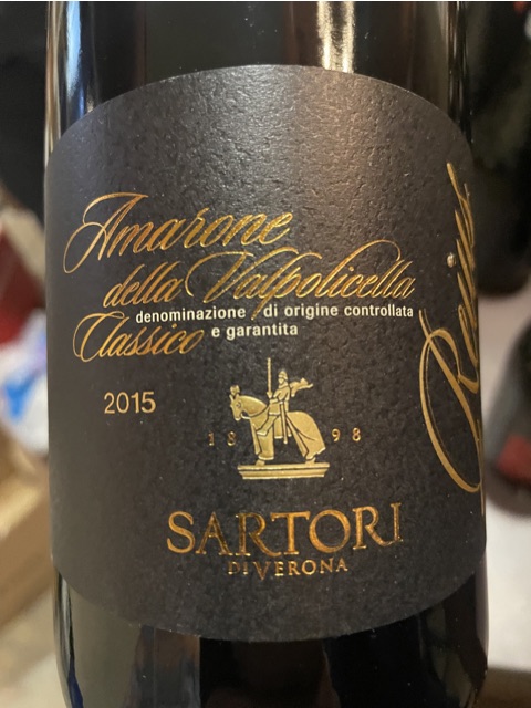 Sartori di Verona - Reius Amarone della Valpolicella Classico - 2015