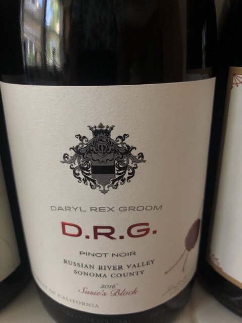 Daryl Rex Groom - Russian River Valley Pinot Noir - 2016