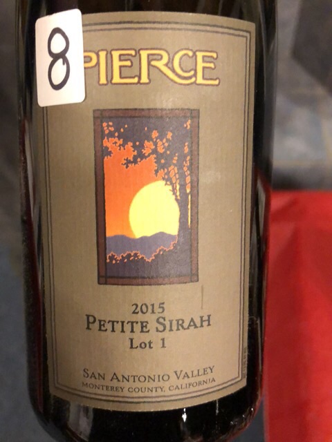 Pierce - Petite Sirah Lot 1 - 2015