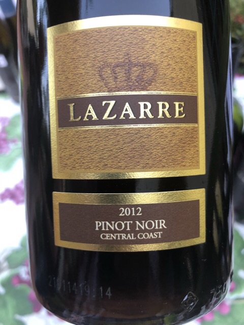 Lazarre - Pinot Noir - 2012