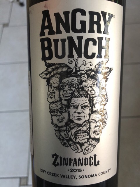 Angry Bunch - Zinfandel - 2015