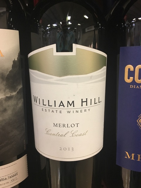 William Hill - Central Coast Merlot - 2013