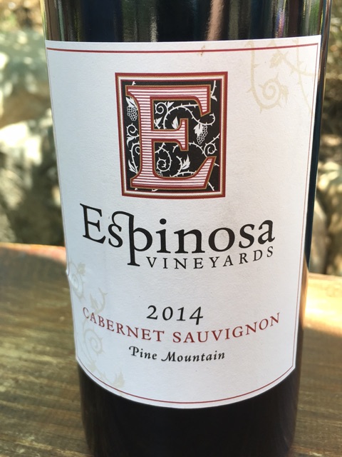 Espinosa Vineyards - Cabernet Sauvignon - 2014