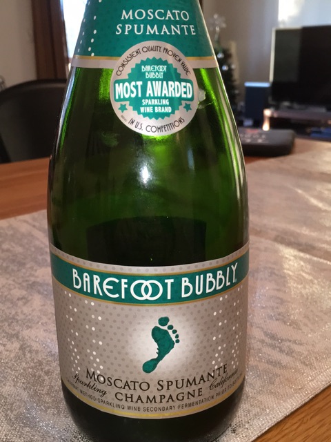 Barefoot Bubbly - Moscato Spumante - N.V.