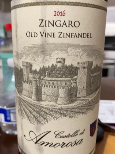 Castello di Amorosa - Zingaro Old Vine Zinfandel - 2016

