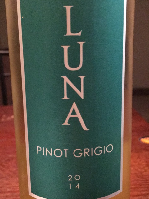 Luna Vineyards - Pinot Grigio - 2014