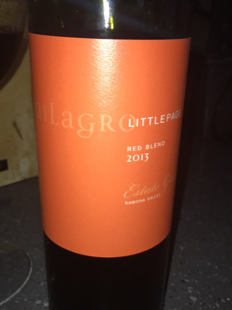 Milagro - Littlepage Red Blend - 2013