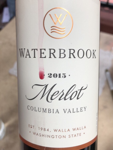 Waterbrook - Merlot - 2015