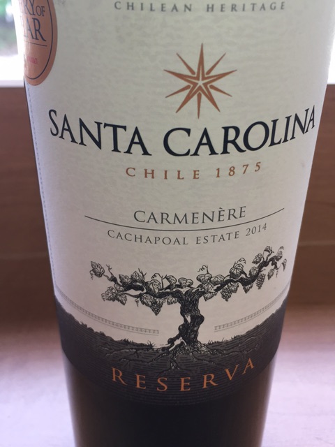 Santa Carolina - Cachapoal Estate Reserva Carmenère - 2015