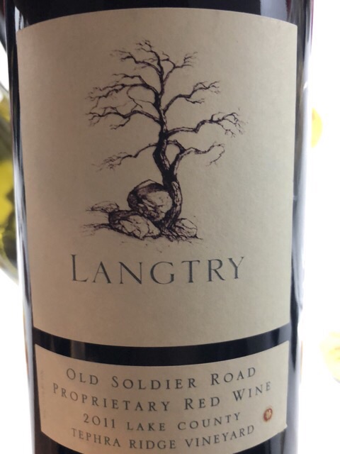 Langtry Estate - Old Soldier Road Tephra Ridge Vineyard Proprietary Red - 2011