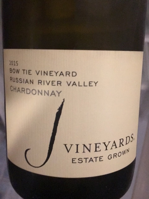J Vineyards - Bow Tie Vineyard Chardonnay - 2015