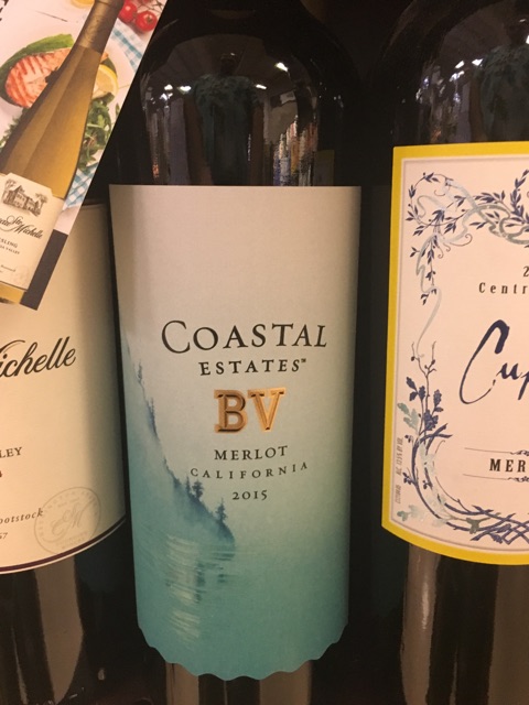 Beaulieu Vineyard (BV) - Coastal Estates Merlot - 2015