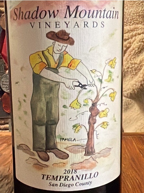 Shadow Mountain Vineyards - Tempranillo - 2018