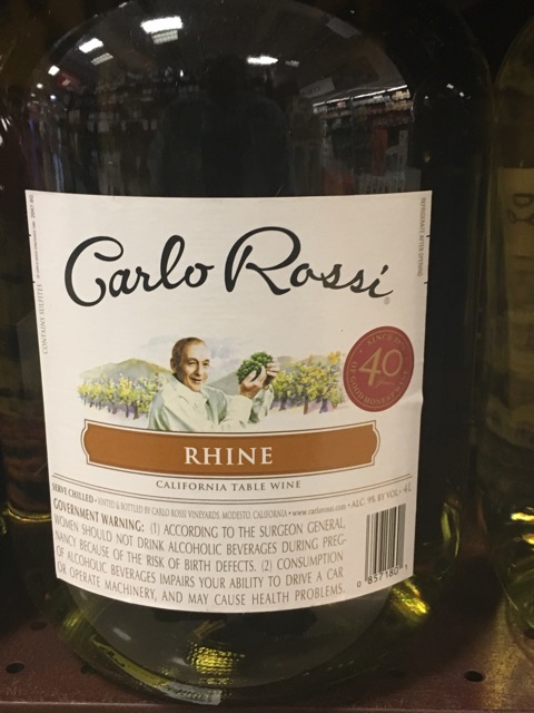 Carlo Rossi - Rhine - N.V.