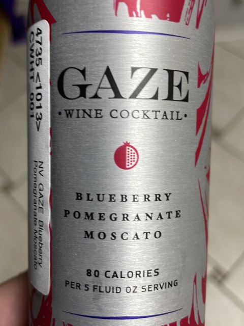 Vintage Wine Estates - Gaze Blueberry Pomegranate Moscato - N.V.