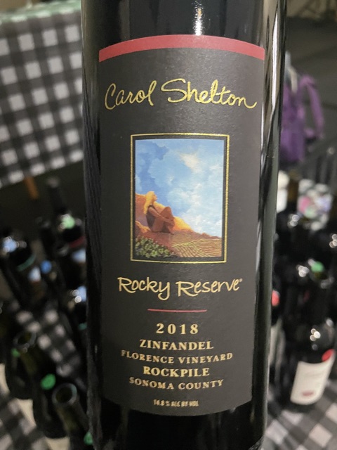 Carol Shelton - Rocky Reserve Zinfandel (Florence Vineyard) - 2018