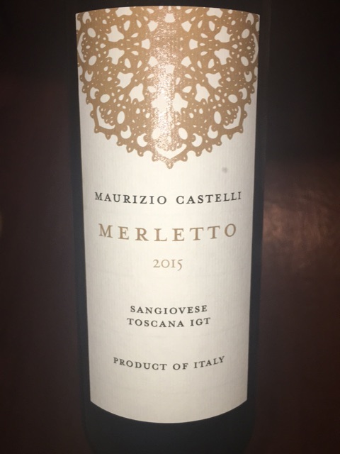 Maurizio Castelli - Sangiovese Toscana Merletto - 2015