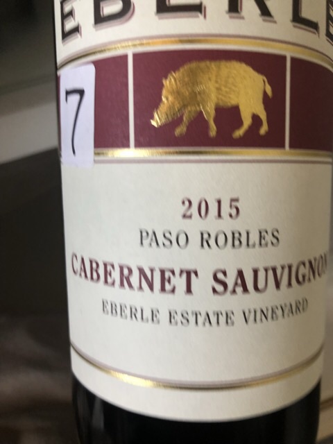 Eberle - Reserve Estate Cabernet Sauvignon - 2015