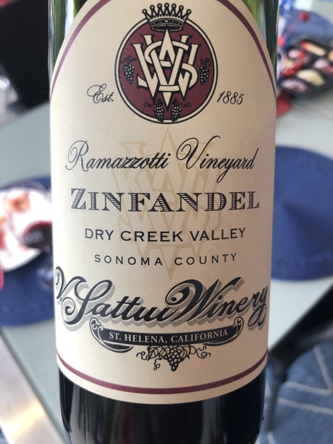 V. Sattui - Ramazzotti Vineyard Zinfandel - 2015