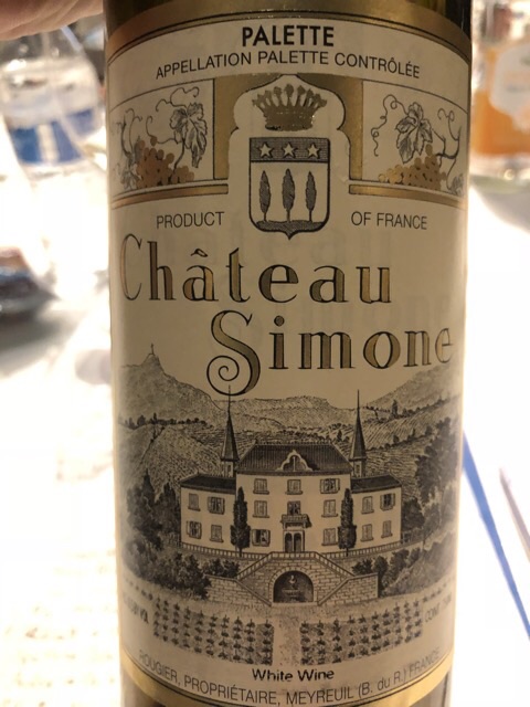 Château Simone - Palette Blanc - 2011