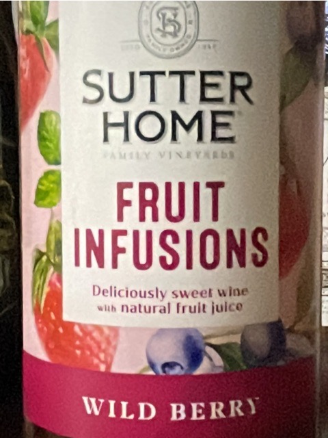 Sutter Home - Wild Berry Fruit Infusions - N.V.