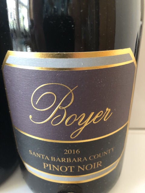 Boyer - Pinot Noir - 2016