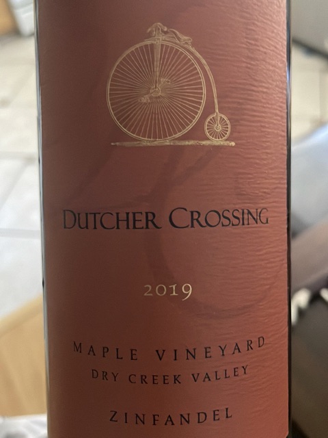 Dutcher Crossing - Maple Vineyard Zinfandel - 2019