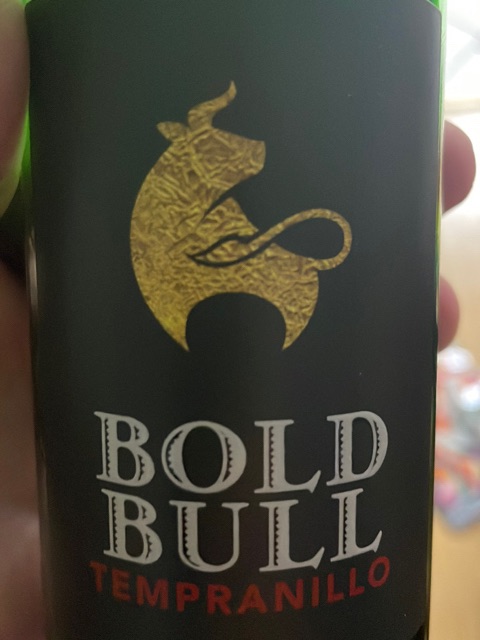 Bold Bull  - Tempranillo - 2019
