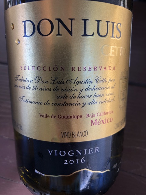 L. A. Cetto - Don Luis Viognier - 2016