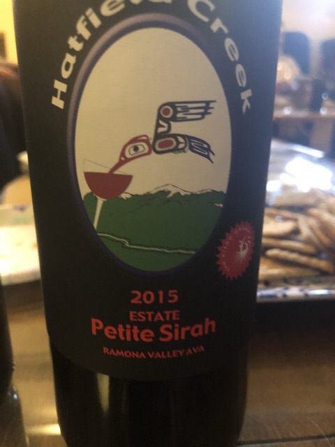 Hatfield Creek Vineyards - Petite Syrah - 2015