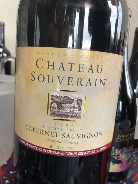 Chateau Souverain - Cabernet Sauvignon - 1992