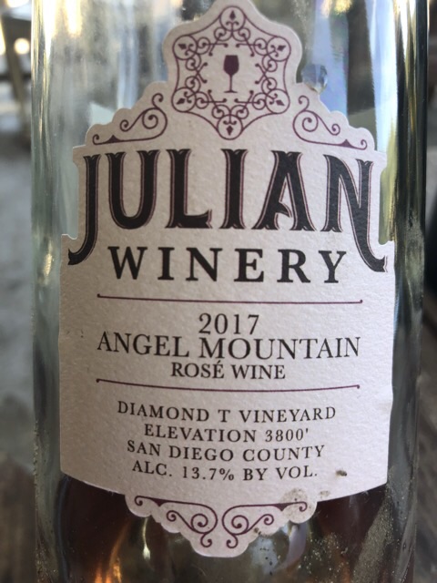 Julian Winery - Angel Mountain - 2017
