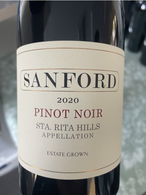 Sanford - Sta. Rita Hills Pinot Noir - 2014