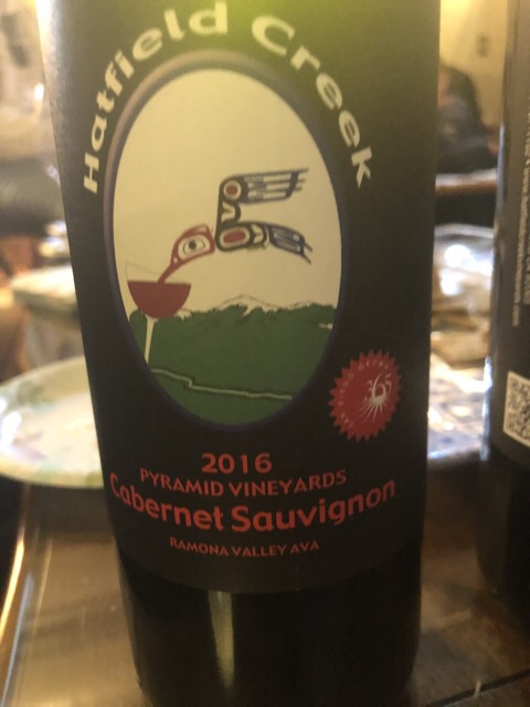 Hatfield Creek Vineyards - Pyramid Vineyards Cabernet Sauvignon - 2016